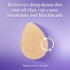 Buf-Puf Gentle Facial Sponge, Dermatologist Developed, Removes Deep Down Dirt & Makeup That Causes Breakouts and Blackheads, Reusable, Exfoliating, 1 Count view 4