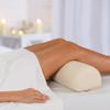 EarthLite Massage Bolster Pillow 3/4 Round  Durable, Easy to Clean 100% PU Upholstery incl. Strap Handle/Professional Quality CFC-Free/Back Pain Relief, Black view 2