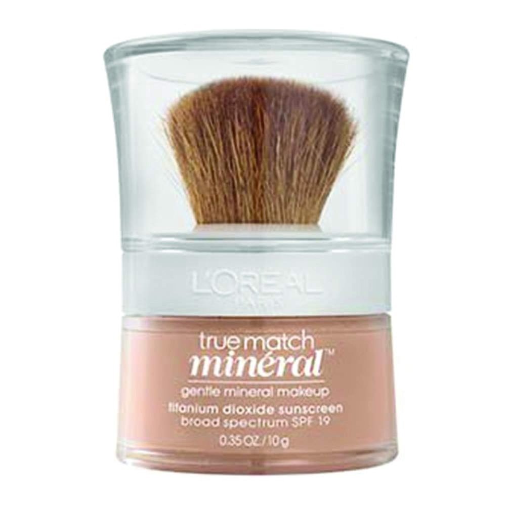 LOral Paris True Match Mineral Loose Powder Foundation, Natural Buff, 0.35oz