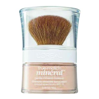 LOral Paris True Match Mineral Loose Powder Foundation, Natural Ivory, 0.35oz