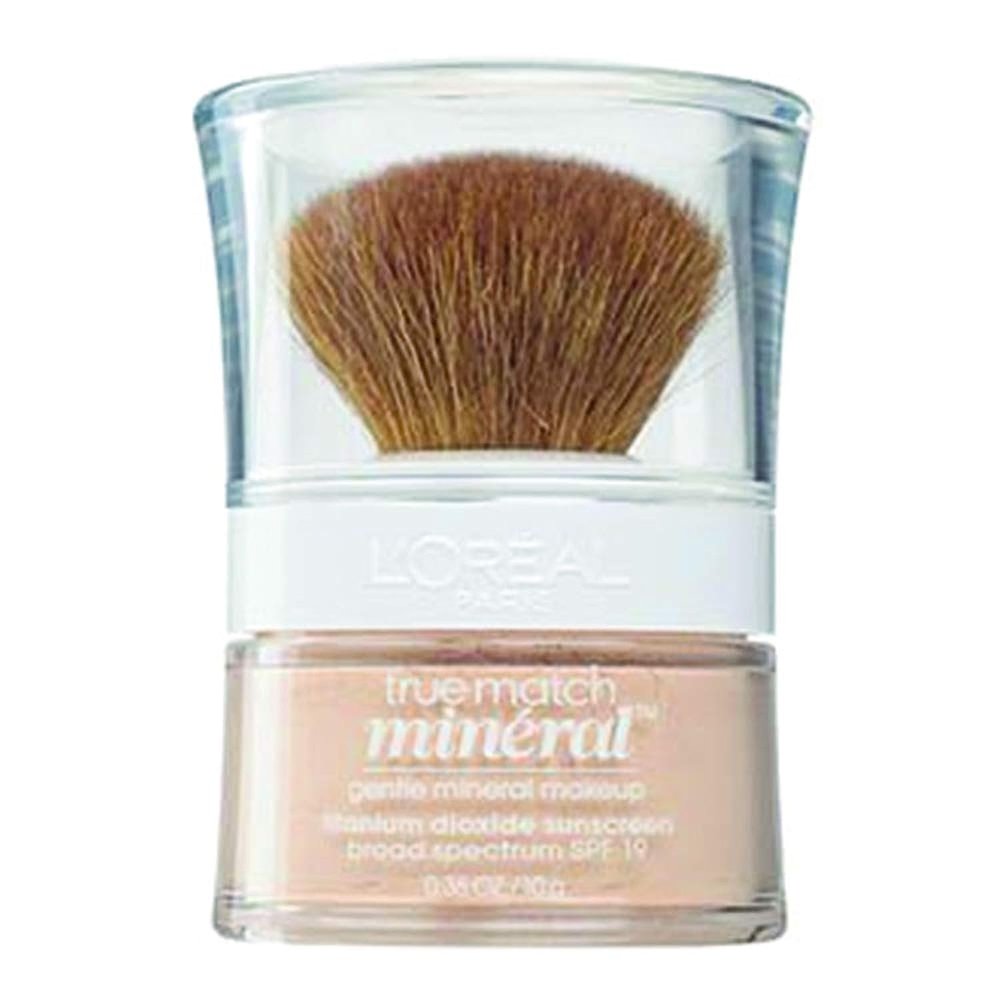 LOral Paris True Match Mineral Loose Powder Foundation, Natural Ivory, 0.35oz