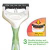 Schick Xtreme3 Women's Disposable Razors with Hawaiian Tropic Scented Handles, 4-Count (Pack of 2) view 2