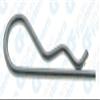 100 Hair Pin Cotters 5/64" - .080" Wire - Zinc view 1