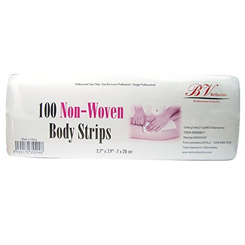 Depileve Non Woven Body Strips 100 body strips By Depileve