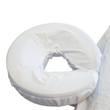 NRG Waterproof Face Cradle Covers for Massage Table, 10-Pack - Face Cradle Moisture Barrier Cover - Massage Headrest Covers, Massage Face Cradle Cover - Protects Head Rest Pad from Moisture & Debris