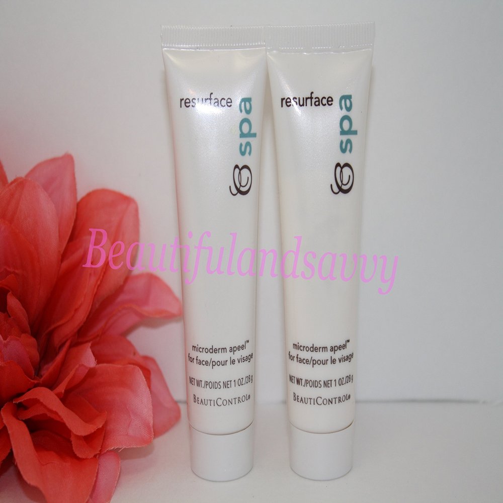 Beauticontrol Spa Resurface Microderm Apeel for Face (2- TRAVEL SIZE MINI's)