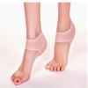 AnHua1 Pair Silicone Moisturizing Gel Heel Protector Sock Cracked Foot Care Pain Relief Anti-cracking Cushion Pad (Skin) view 2