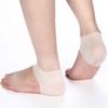 AnHua?1 Pair Silicone Moisturizing Gel Heel Protector Sock Cracked Foot Care Pain Relief Anti-cracking Cushion Pad (White) by Healtheveryday view 1