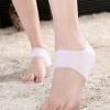 AnHua?1 Pair Silicone Moisturizing Gel Heel Protector Sock Cracked Foot Care Pain Relief Anti-cracking Cushion Pad (White) by Healtheveryday view 3