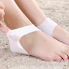 AnHua?1 Pair Silicone Moisturizing Gel Heel Protector Sock Cracked Foot Care Pain Relief Anti-cracking Cushion Pad (White) by Healtheveryday view 4