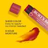 Burt's Bees Lip Tint Balm Valentines Day Gifts with Long Lasting 2 in 1 Duo Tinted Balm Formula, Color Infused with Hydrating Shea Butter for a Natural Buildable Finish, Fiery Red Dahlia (2-Pack) view 2