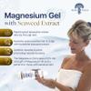 Health and Wisdom Pure Magnesium Gel with Seaweed Extract - Topical Muscle & Joint Relief- Natural and Pure Skin & Scalp Moisturizing - Enhanced Absorption - 12 Fl oz view 2