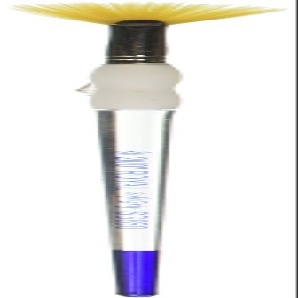 Soft-Grip Golden Taklon Fan Brush-Size 20/0