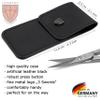 3 Swords Germany - brand quality STAINLESS STEEL INOX CURVED CUTICLE SCISSORS (1 PIECE) with case for manicure pedicure - nail care by 3 Swords - Made in Germany view 3