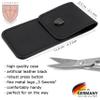 3 Swords Germany - brand quality STAINLESS STEEL INOX CURVED NAIL SCISSORS (1 PIECE) with case for manicure pedicure - nail care by 3 Swords - Made in Germany view 3