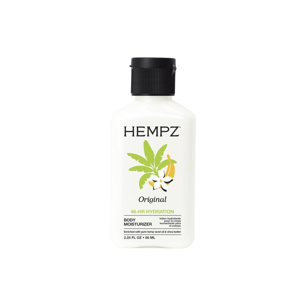Hempz Mini Original Body Lotion, Scent, Floral & Banana, 2.25 oz.