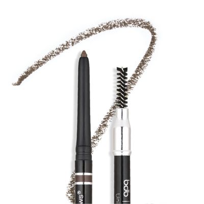 Billion Dollar Brows Universal Eyebrow Pencil Dual-Ended Design with Precision Tip & Spoolie, Matte Finish, Waterproof, Easy to Use, Vegan & Cruelty-Free for Perfectly Defined Brows