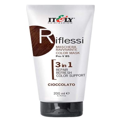 IT&LY ITLY RIFLESSI COLOR RENEWAL MASK MASQUE - 6.76oz CHOCOLATE