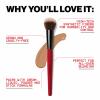 Smashbox Blurring Foundation Brush | Dome Shaped Face Makeup Brush for Natural-Finish | Blends Liquid, Cream or Powder Formulas view 2