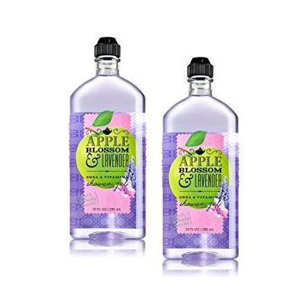 2 Pack Apple Blossom & Lavender Shower Gel 10 Oz.