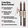 Revlon Eyebrow Gel & Pencil, ColorStay Brow Fantasy 2-in-1 Eye Makeup, Longwearing with Precision Tip, 108 Light Brown, 0.04 Oz view 2