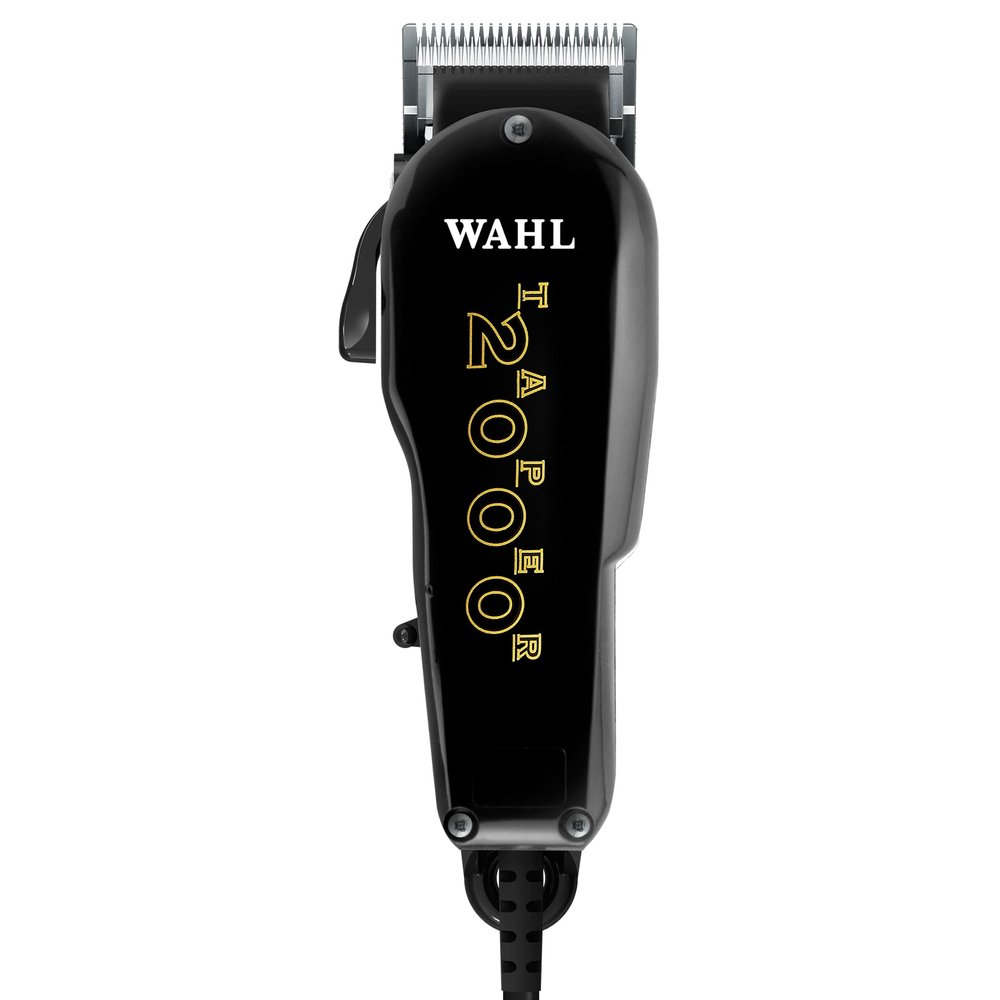 Wahl Professional Taper 2000 Clipper, Adjustable Blade, High-Performance Corded Electric Hair Cutting Tool, Black