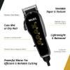 Wahl Professional Taper 2000 Clipper, Adjustable Blade, High-Performance Corded Electric Hair Cutting Tool, Black view 3
