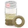 Kitsch Spiral Hair Ties for Women - Creaseless and Dent-free Coil Hair Ties | No Damage, Phone Cord Coils | Made of Flexible and Durable Plastic | Ideal Gifts for Women | 8pcs (Blonde) view 1