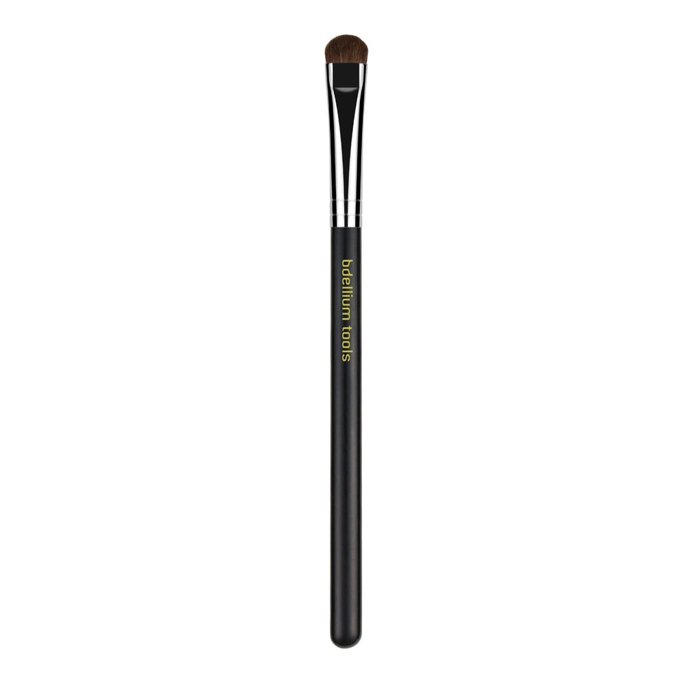Bdellium Tools Professional Makeup Brush - Maestro Series 758 Large Smudge - with Natural Fibers, For Smoky Eye (Black, 1pc)
