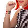 10 x Rainbow Tattoo Band - Temporary Tattoo LGBT, Gay (10) view 1