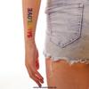 10 x SAMELOVE Rainbow Tattoo - Temporary Lettering, LGBT, Gay (10) view 4