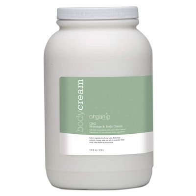Organic Massage and Body Cream Now Known As ORG Massage and Body Cream- 128 oz -New Label Same Product