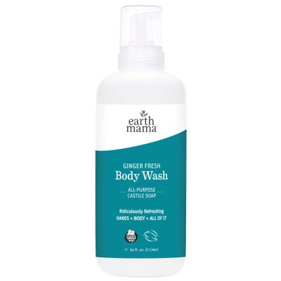Earth Mama - Ginger Fresh Hand & Body Wash Foaming Refill - 34 fl oz
