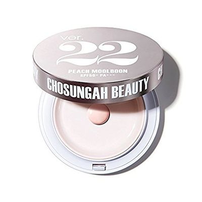 22 chosungah Milky Wet Powder Peach Moolboon SPF50+ PA+++ 0.56 Oz.(16g)