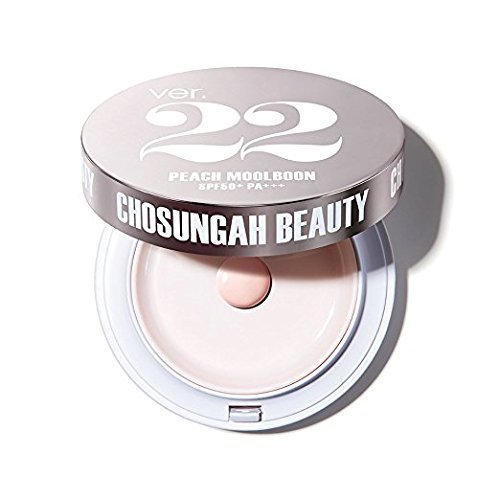 22 chosungah Milky Wet Powder Peach Moolboon SPF50+ PA+++ 0.56 Oz.(16g)