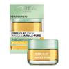 L'Oreal Paris Skincare Pure Clay Face Mask with Yuzu Lemon for Rough Skin to Clarify & Smooth, Clay Mask, at home face mask, 1.7 oz. view 1