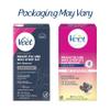 VEET Sugar Wax Strips For Women's Body Hair Removal, Bikini Hair Removal Kit, Pubic, Dermatologically Tested For Body & Intimate Areas, 40ct Wax Strips with Shea Butter & 4ct Wipes view 2