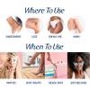 VEET Sugar Wax Strips For Women's Body Hair Removal, Bikini Hair Removal Kit, Pubic, Dermatologically Tested For Body & Intimate Areas, 40ct Wax Strips with Shea Butter & 4ct Wipes view 4