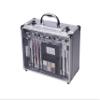 Cameo Carry All Trunk Makeup Kit with Reusable Aluminum Case Exclusive Holiday Gift Set, Black/White view 2