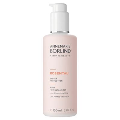 ANNEMARIE BRLIND - ROSE DEW Cleansing Milk - Avocado Cucumber and Rose Water Natural Vegan Face Wash - Moisturizes and Removes Makeup and Impurities - 5.07 Fl. Oz.