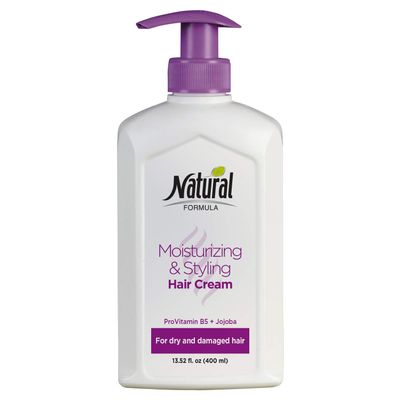 Natural Formula Hair Cream Classic Jojoba, Pro-Vitamin B5 - 400 ml