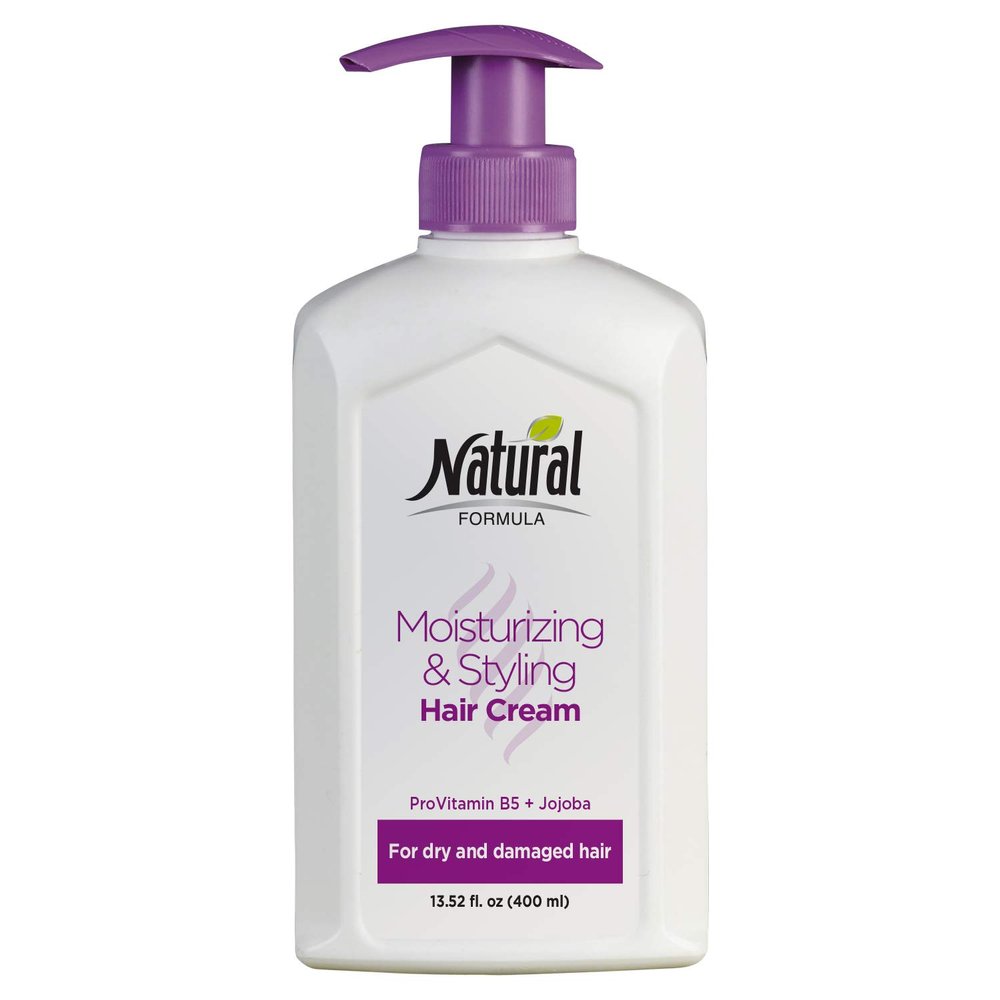 Natural Formula Hair Cream Classic Jojoba, Pro-Vitamin B5 - 400 ml