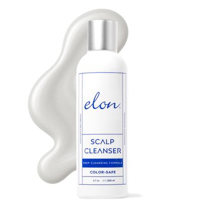 Elon Thinning Hair Scalp Cleanser - Revitalizing & Exfoliating Scalp Treatment for Hair Growth For Women & Men Color Safe & Paraben Free (6.7 Oz.)