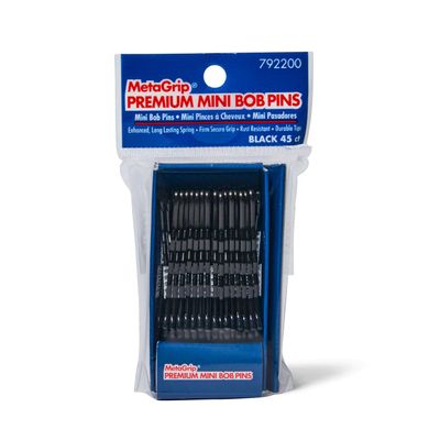 Black Mini Premium Bob Pins