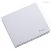 Makeup Mirror with Facial Oil Blotting Paper Sheets  Green Tea 100 Counts, Silver Compact Folding Cosmetic Travel Mirror view 2