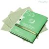 Makeup Mirror with Facial Oil Blotting Paper Sheets  Green Tea 100 Counts, Silver Compact Folding Cosmetic Travel Mirror view 4
