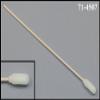 (Bag of 50 Swabs) 6" Narrow Foam Swab Stick with Wooden Handle by Swab-its: 71-4507 - Made in the USA view 1
