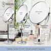 XXLarge Oversized 3X Weak Magnifying Mirror with Stand for Desk, Table, Retail Store Countertop, and Makeup Vanity - Double Sided 3X/1X Magnification - 17" Tall and 11" Wide view 4