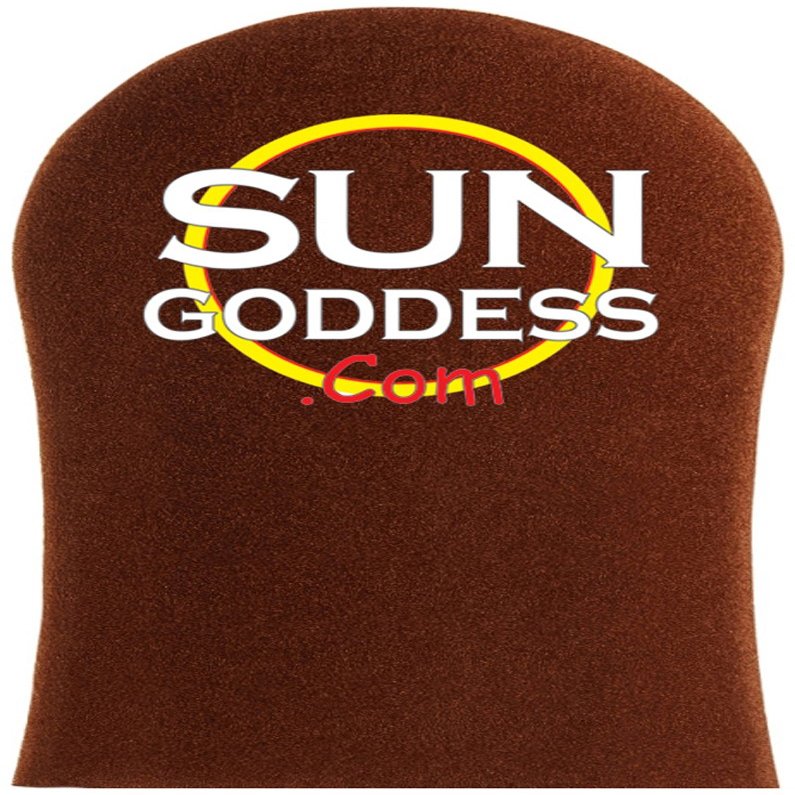 BROWN - Best Sunless Self Tanning Applicator Mitt/Best Sunless Self Tanner Mitt - Sunless Self Tanning Lotion, Foam Mousse, Spray Tan/Best Sunless Self Tanning Glove - Lotion Mousse Spray Tan Mitt