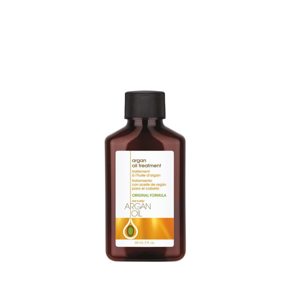 One 'N Only Argan Oil Hair Treatment - Lightweight & Hydrating Hair Oil for Natural, Wigs & Extensions - Shine Enhancing, Heat Protectant & Frizz Control (2 oz)